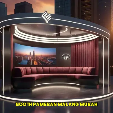 booth pameran malang murah